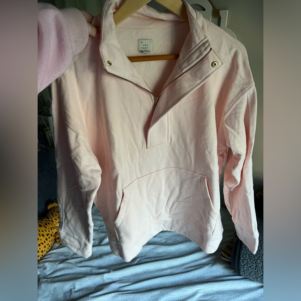 target pink crew neck